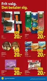 Lidl tilbudsavis uge 35 Side 6: Karen Volf Snøfler €20,00, Corny Myslibar €20,00