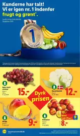 Lidl tilbudsavis uge 35 Side 8: Mango €9,00, Blomkål €12,00