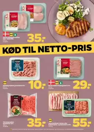 Netto tilbudsavis uge 34 Side 12: Danpo hakket kylling €29,00, Velsmag hakket grisekød €10,00