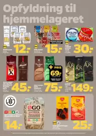 Netto tilbudsavis uge 34 Side 19: L'OR hel-bønner €149,00, Peter Larsen Kaffe helbønner €75,00