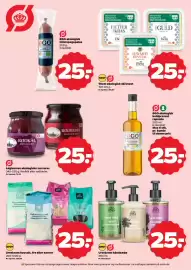 Netto tilbudsavis uge 34 Side 5: Urtekram havsalt, frø eller kerner €25,00, Logismose økologiske survarer €25,00