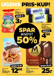 Netto tilbudsavis uge 34 Side 7: Danonino Go €3,00, Magnum mandel ispinde €25,00