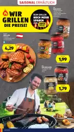 Hofer Flugblatt woche 34 Seite 10: Fairhof Grill-Mix €4,29, BBQ Senfgurken €1,79