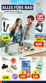 Hofer Flugblatt woche 34 Seite 34: Colgate Extra Clean Zahnbürste €3,99, Lacura Premium Haarschmuck €2,49
