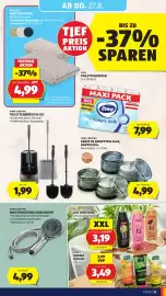 Hofer Flugblatt woche 34 Seite 35: Home Creation Multifunktions-Duschkopf €4,99, Home Creation Toilettenbürsten-Set €1,99
