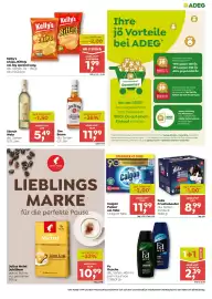 ADEG Flugblatt woche 35 Seite 7: Fa Dusche €2,39, Storch Wein €5,49