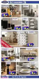 Volantino Punto Shopping Megastore Pagina 10: Carrello cucina 3 ripiani €19,90, Set tavolini Caffè €34,90