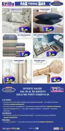 Volantino Punto Shopping Megastore Pagina 12: Completo letto Digital Matrimoniale €9,80, Coppia federe tinta unita €2,49