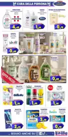 Volantino Punto Shopping Megastore Pagina 5: Pampers Salviettine Sole e Luna €0,79, Gillette Blue II Rasoio €2,39