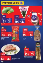 Catalog Carrefour săptămâna 34 Pagină 11: Dovlecei €2,99, Carrefour ciolan de porc rotisat €4,59