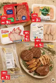 Catalog Carrefour săptămâna 34 Pagină 19: Crevedia pulpe de pui superioare €1,59, Simplu aripi de pui €1,45