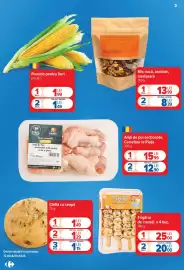 Catalog Carrefour săptămâna 34 Pagină 2: Frigărui de creveți €25,00, Porumb pentru fiert €1,99