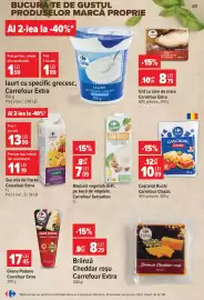 Catalog Carrefour săptămâna 34 Pagină 37: Carrefour Sensation băutură vegetală uht €7,09, Carrefour Classic Cașcaval €10,89
