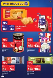 Catalog Carrefour săptămâna 34 Pagină 44: Lapte de cocos €7,29, Zozole popcorn €13,49