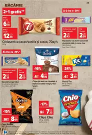 Catalog Carrefour săptămâna 34 Pagină 49: Chips Chio €7,35, Riso Scotti rice cakes €4,09