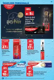 Catalog Carrefour săptămâna 34 Pagină 68: Colgate pastă de dinți max fresh €10,19, Colgate pastă de dinți €12,39