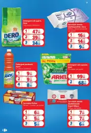 Catalog Carrefour săptămâna 34 Pagină 7: Detergent rufe pudră €34,99, Ariel detergent rufe capsule €68,90