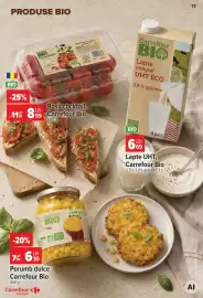 Catalog Carrefour Market săptămâna 34 Pagină 17: Carrefour Bio Roșii cocktail €8,99