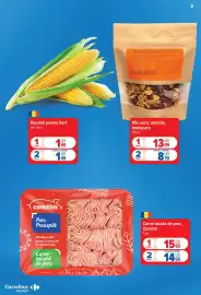 Catalog Carrefour Market săptămâna 34 Pagină 2: Mix nucă, arahide, merișoare €13,99, Porumb pentru fiert €1,99