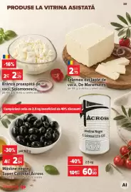 Catalog Carrefour Market săptămâna 34 Pagină 20: Super Colossal Across €2,84, Solomonescu brânză proaspătă de vaci €2,29