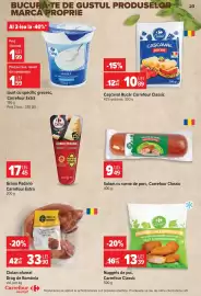 Catalog Carrefour Market săptămâna 34 Pagină 23: Carrefour Classic nuggets de pui €13,39