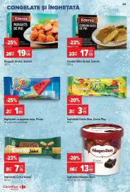 Catalog Carrefour Market săptămâna 34 Pagină 24: Edenia Cordon Bleu de Pui €17,59, Pirulo Watermelon €1,89