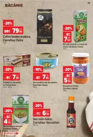 Catalog Carrefour Market săptămâna 34 Pagină 28: Carrefour Classic ton bucăți în ulei de măsline €7,96