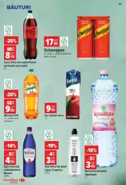 Catalog Carrefour Market săptămâna 34 Pagină 31: Schweppes tonic mandarin bitter lemon €17,89