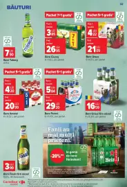 Catalog Carrefour Market săptămâna 34 Pagină 32: Bere Amstel €20,99, Bere Peroni €29,20
