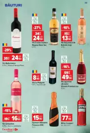 Catalog Carrefour Market săptămâna 34 Pagină 33: Schwaben Wein €16,90, Vin Budureasca €24,90