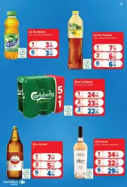 Catalog Carrefour Market săptămâna 34 Pagină 4: Bere Carlsberg €22,99, Vin Purcari €29,99