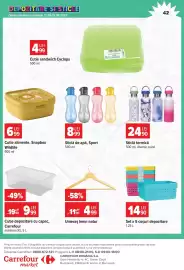Catalog Carrefour Market săptămâna 34 Pagină 42: Sticlă de apă, Sport €8,99, Sticlă termică €24,90