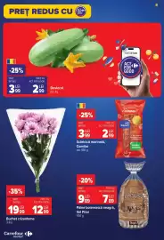 Catalog Carrefour Market săptămâna 34 Pagină 8: Dovlecei €2,99, Comtim Scărică marinată €2,99