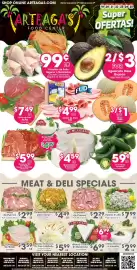 Arteagas Food Center weekly ad week 34 Page 1: Pork Neck Bones €2,29, Diced Chicken for Tacos €4,49