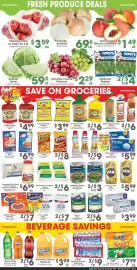 Arteagas Food Center weekly ad week 34 Page 2: Philadelphia cream cheese €3,99, Agua Crystal Geyser Drinking Water €9,00