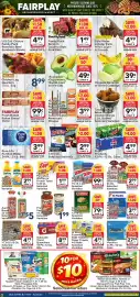 Fairplay weekly ad week 34 Page 1: Skippy Peanut Butter €0,99, Smithfield family pack bone-in country style pork ribs €1,49