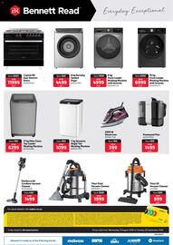 Makro catalogue Page 2: 10 kg Front Loader Washing Machine with Inverter €6.999,00, 8 kg Aerodry Vented Dryer €4.499,00
