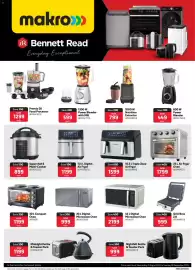 Makro catalogue Page 1: Breville 25 L Air Fryer Oven €1.799,00, 10.5 L Triple Zone Air Fryer €1.599,00