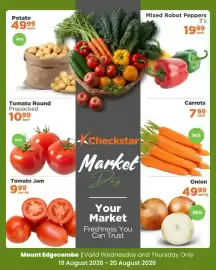 Check Star catalogue Page 1: Tomato Round €10,99, Carrots €7,99