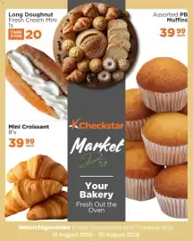 Check Star catalogue Page 4: Long Doughnut Fresh Cream Mini €20,00, Mini Croissant €39,99