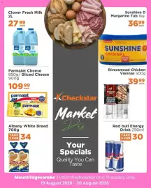 Check Star catalogue Page 9: Riversmead Chicken Viennas €39,99, Parmalat Cheese €109,99