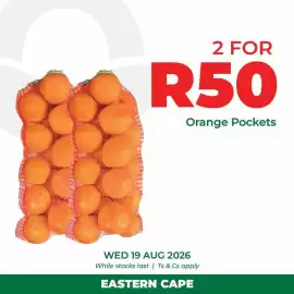 Food Lover's Market catalogue Page 1: Orange pockets €50,00