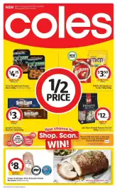 Coles catalogue week 34 Page 1
