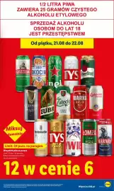 Lidl gazetka Strona 11: Piwo w puszcze €6,00