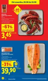 Lidl gazetka Strona 12: Pstrąg tęczowy, filet ze skórą €39,90