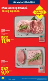 Lidl gazetka Strona 14: RZEŹNIK Karkówka wieprzowa bez kości €11,99, RZEŹNIK Schab wieprzowy bez kości €9,99