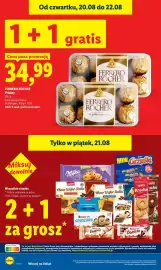 Lidl gazetka Strona 20: FERRERO ROCHER Praliny €34,99, Miksuj dowolnie €0,01