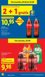 Lidl gazetka Strona 24: Coca-Cola, Coca-Cola Zero, Fanta lub Sprite €9,98