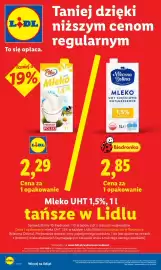 Lidl gazetka Strona 4: Mleko UHT Częściowo Odtłuszczone €2,85