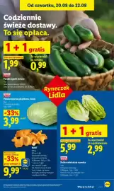 Lidl gazetka Strona 43: Kurki €9,99, Polska kapusta gołąbkowa, luzem €3,99